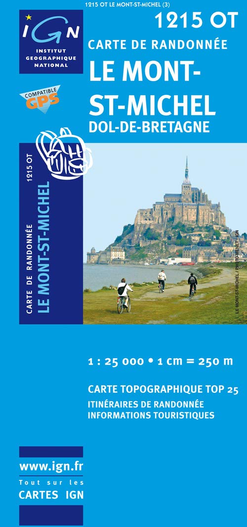 Le Mont-St-Michel 1 : 25 000: Dol-de-bretagne (TOP 25) Leisure, Home & Garden