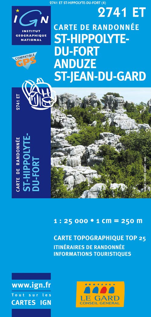 St-Hippolyte-du-Fort 1 : 25 000 (TOP 25) Leisure, Home & Garden