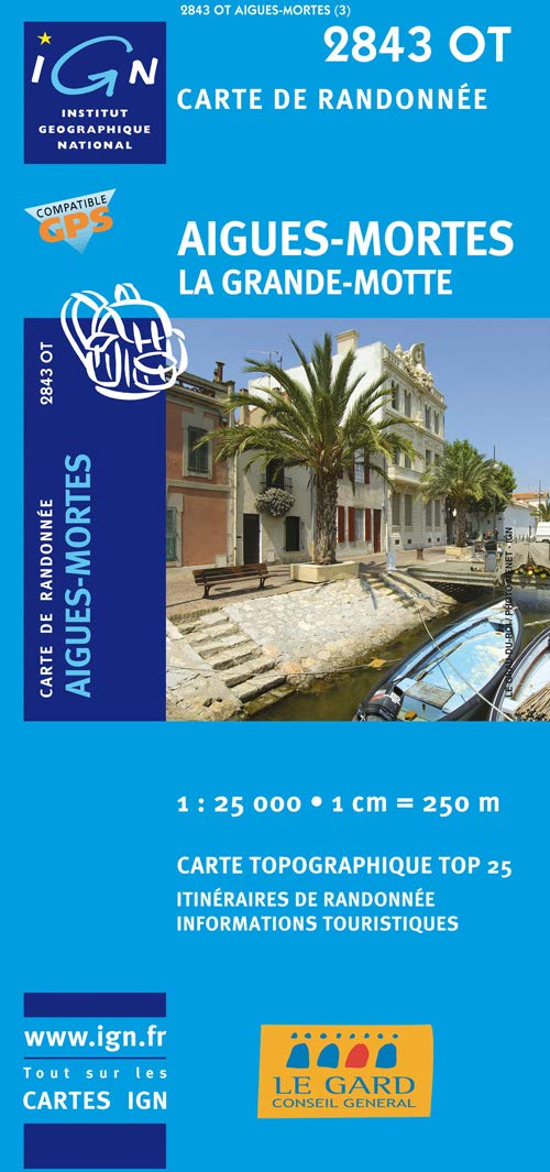 Aigues-Mortes 1 : 25 000: La Grande-Motte (TOP 25) Leisure, Home & Garden