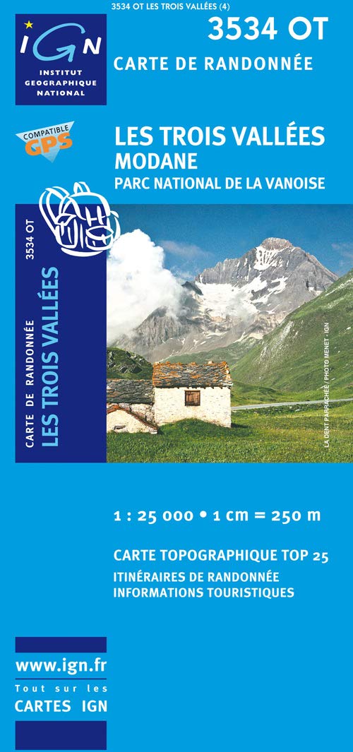 Les Trois Vallées / Modane PN de La Vanoise (3534OT) book