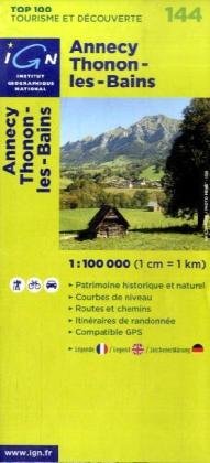 Annecy/Thonon-les-Bains: IGN.V144 Leisure, Home & Garden