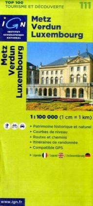Metz/Verdun/Luxembourg: IGN.V111 Leisure, Home & Garden