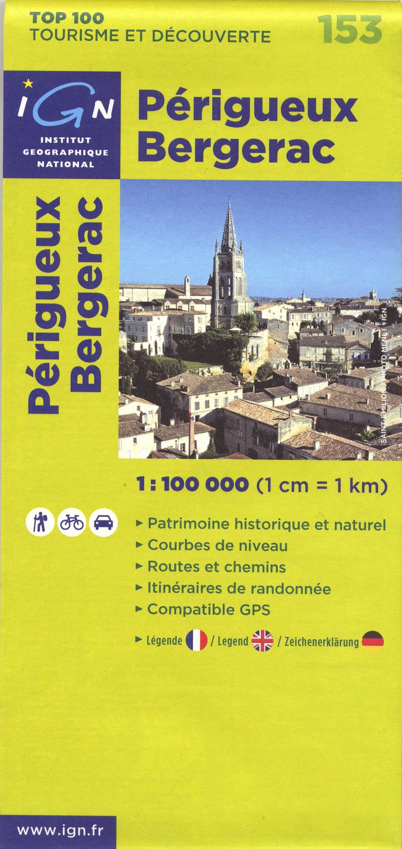 Perigueux/Bergerac: IGN.V153 Leisure, Home & Garden