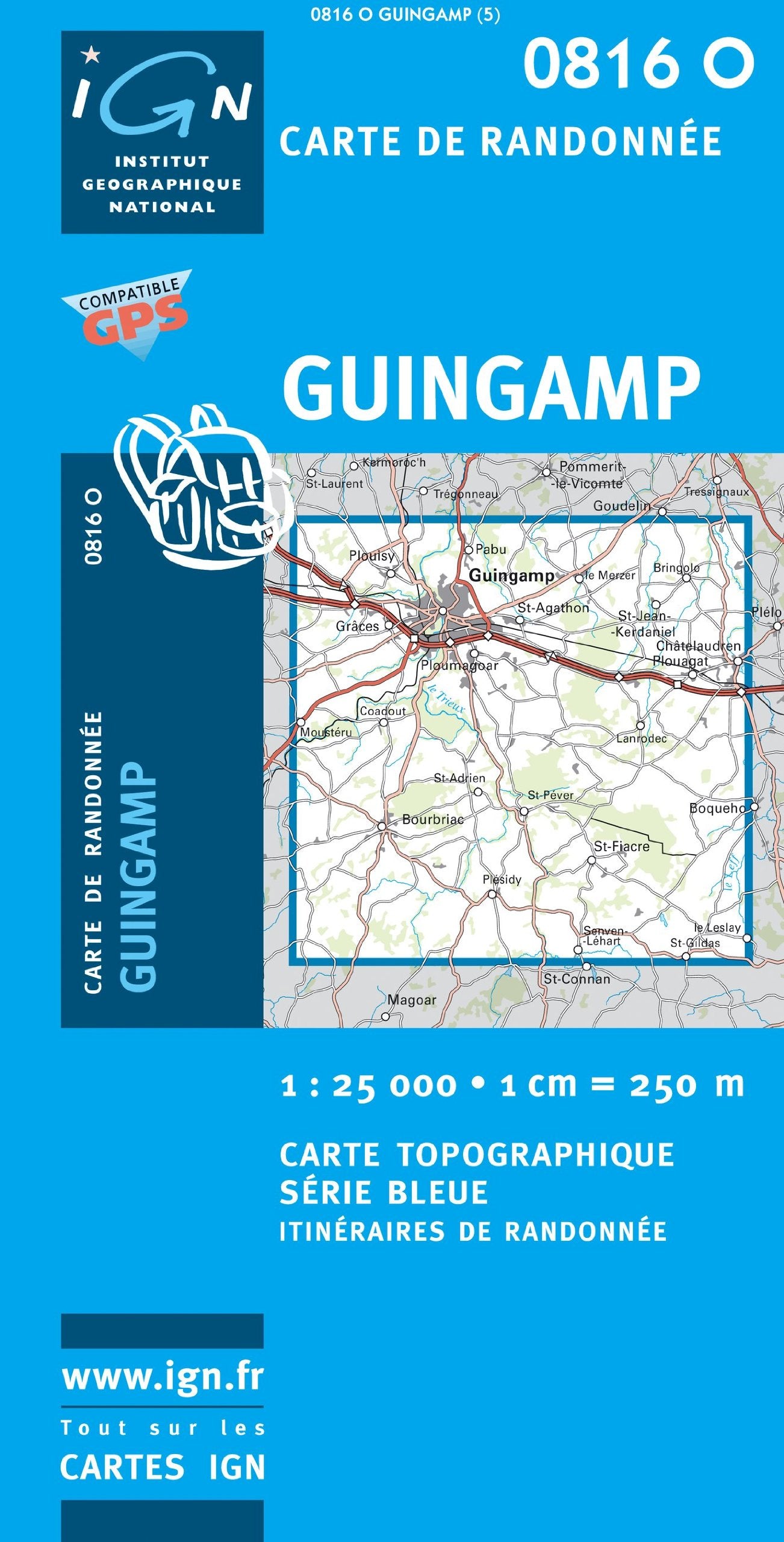 Product Image: Guingamp 1 : 25 000