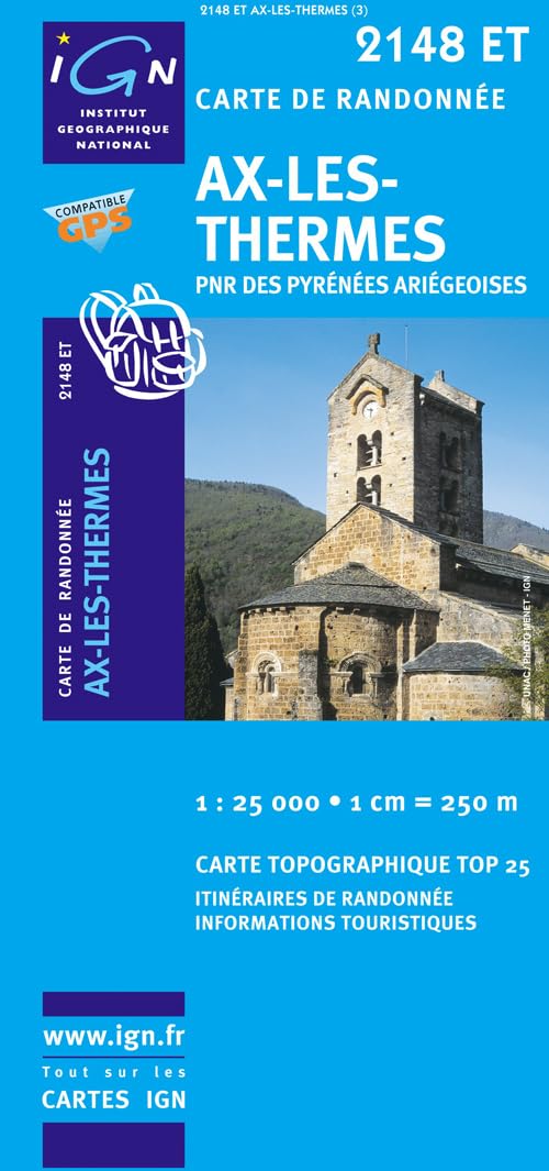 Ax-les-Thermes 1 : 25 000 Geology & Geography
