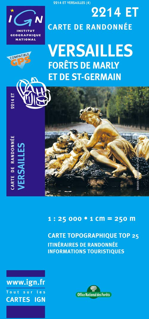 Versailles / Forets de Marly et de St-Germain 1 : 25 000 (TOP 25) Leisure, Home & Garden