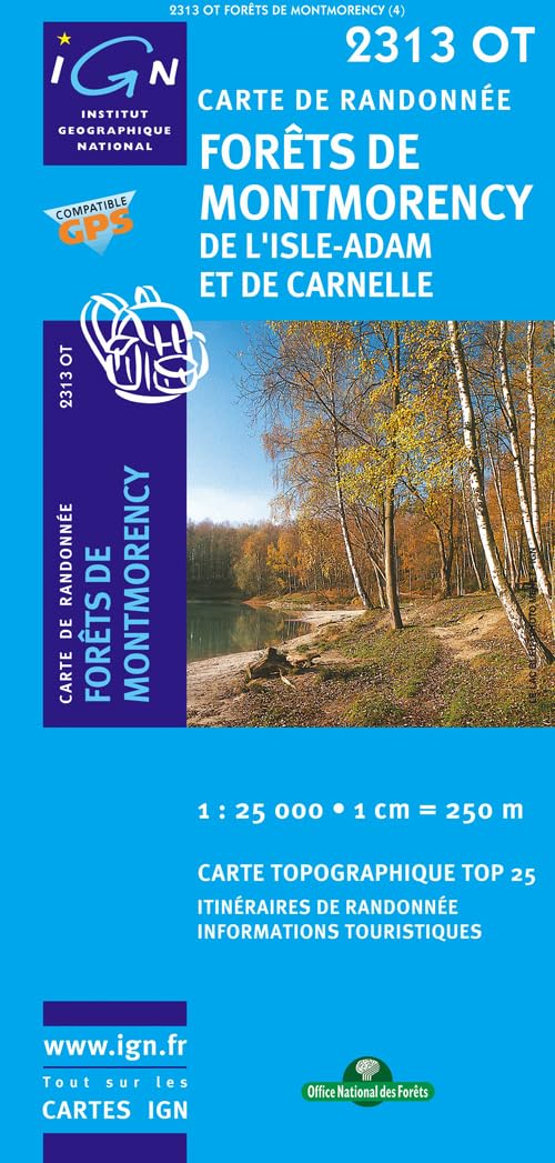 Forets de Montmorency 1 : 25 000 (TOP 25) Leisure, Home & Garden