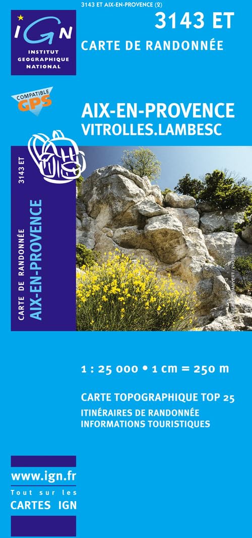 Aix-en-Provence / Vitrolles / Lambesc (3143ET) (TOP 25) Geology & Geography