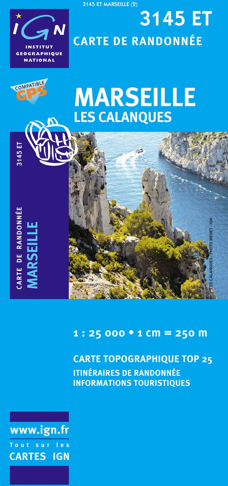 Marseille / Les Calanques (3145ET) (TOP 25) Geology & Geography