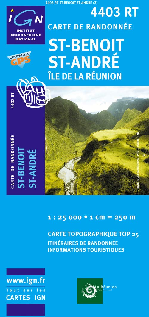 St-Benoit / St-André (Ile Réunion) (4403RT) (TOP 25) Geology & Geography