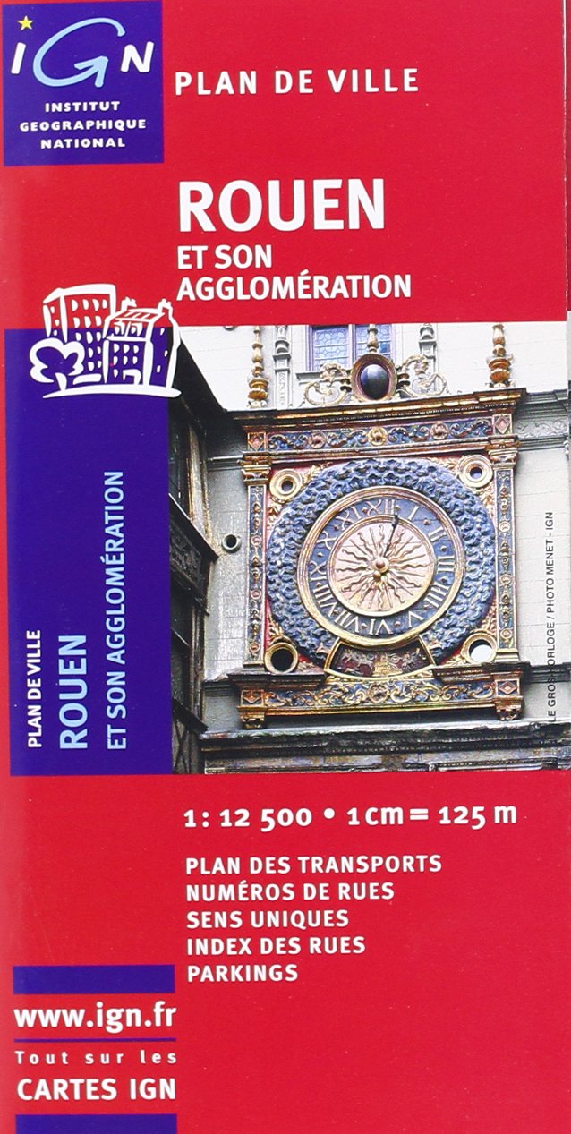 Rouen (72219) (Plan de ville, Band 72219) Leisure, Home & Garden