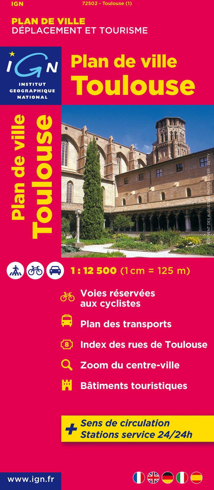 Plan de ville Toulouse - Echelle 1:12 500 book