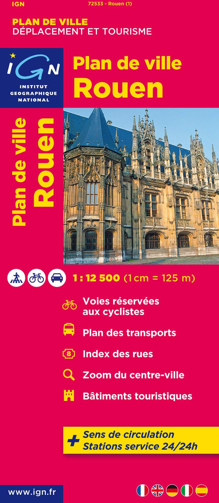 Rouen Plan de Ville 1 : 12 500 book