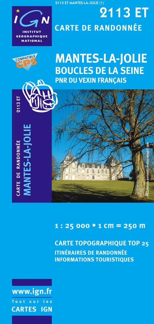 Mantes-La-Jolie 1 : 25 000 Leisure, Home & Garden