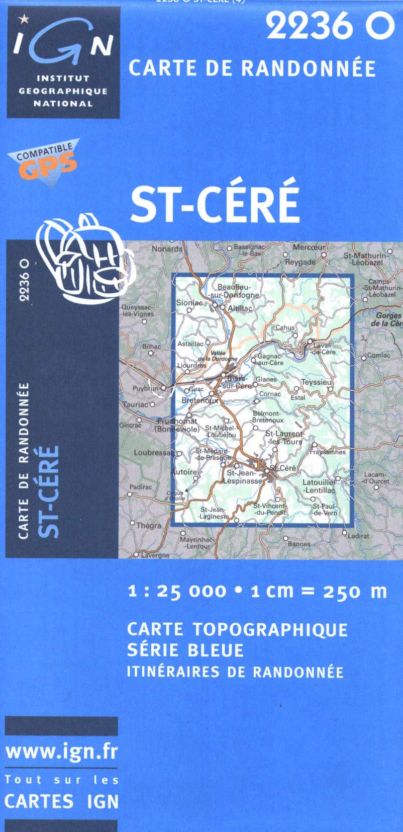 Product Image: Saint Cere 1 : 25 000