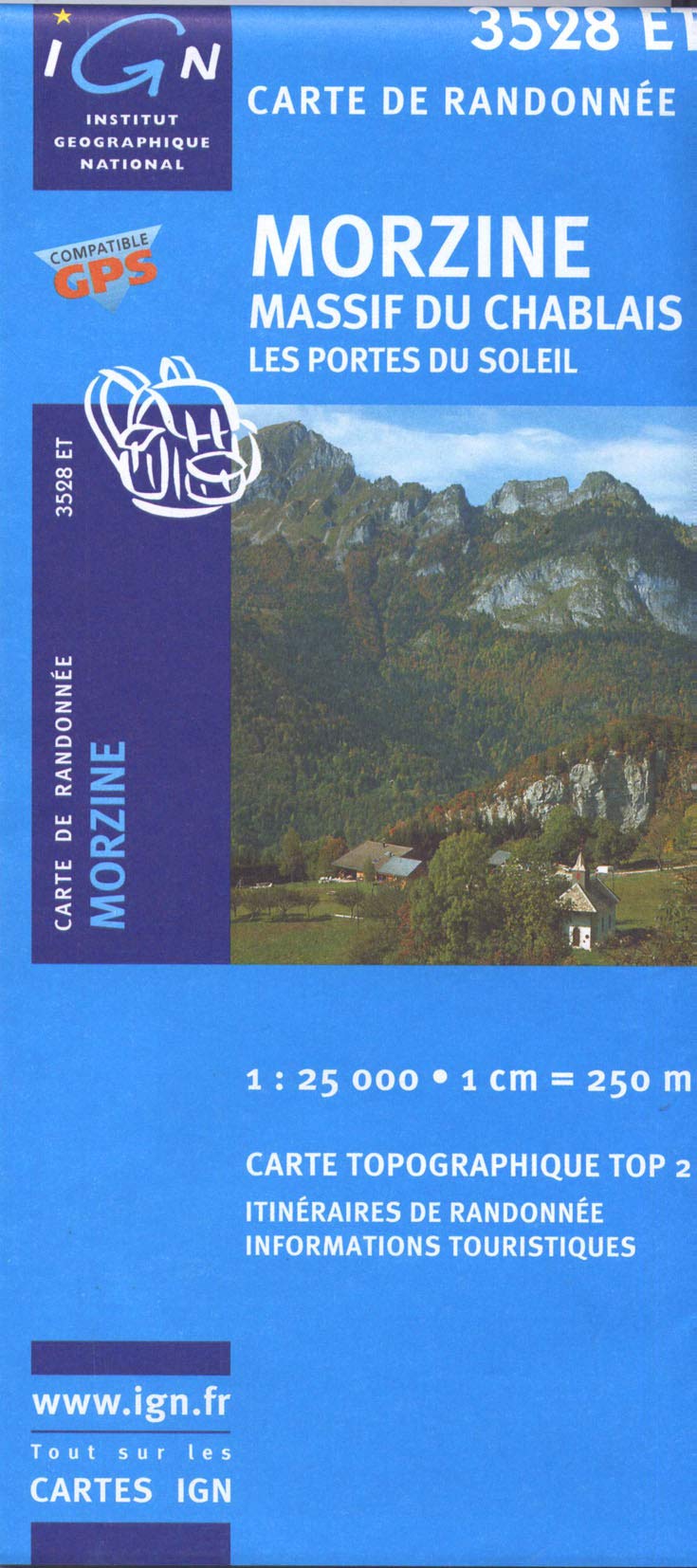 Morzine / Massif du Chablais 1 : 25 000 Geology & Geography
