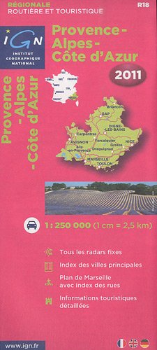 *R18 PROVENCE ALPES COTE D AZUR 11 (Provence - Alpes - Cote D'Azur: IGN.R18) Leisure, Home & Garden