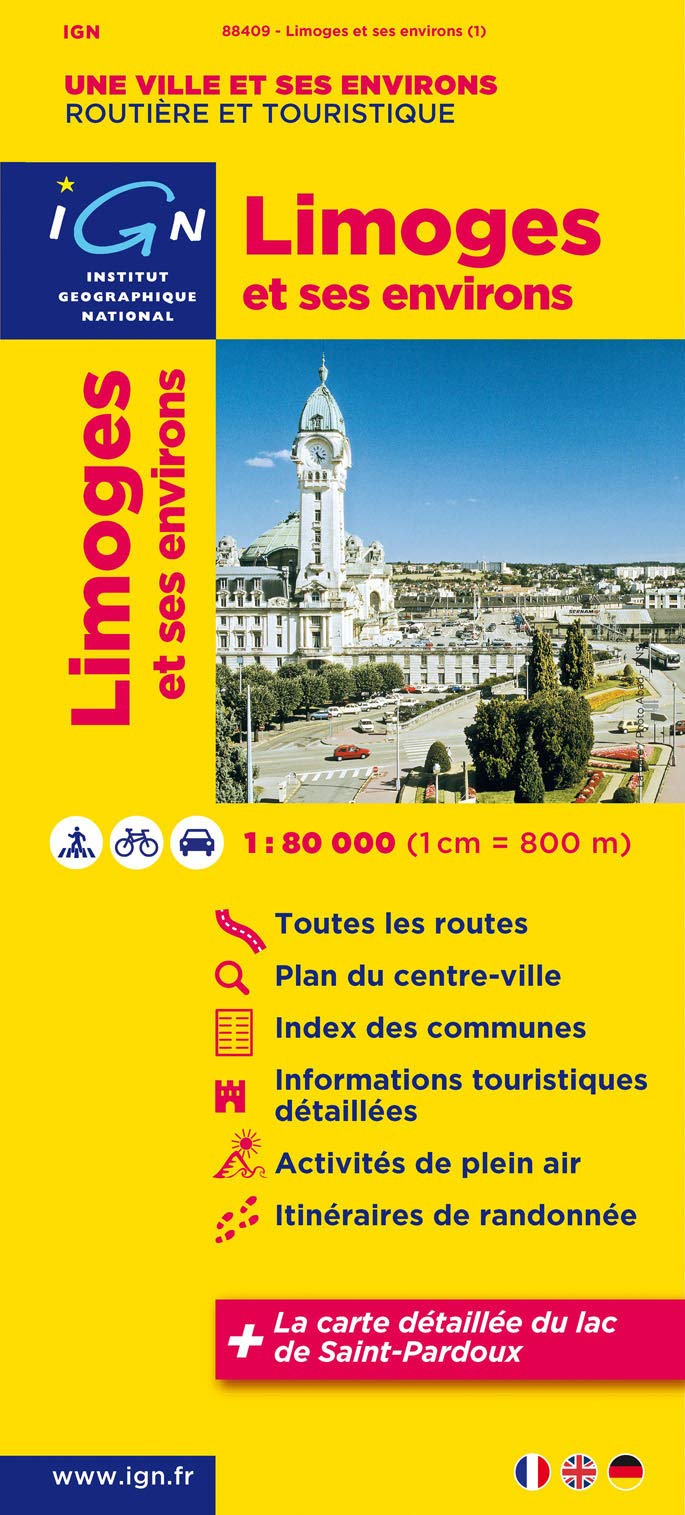 Limoges & surround (88409) (Découverte des villes, Band 88409) Geology & Geography