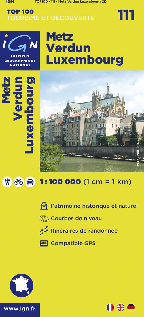 Metz / Verdun / Luxembourg (111) (TOP 100, Band 111) Leisure, Home & Garden