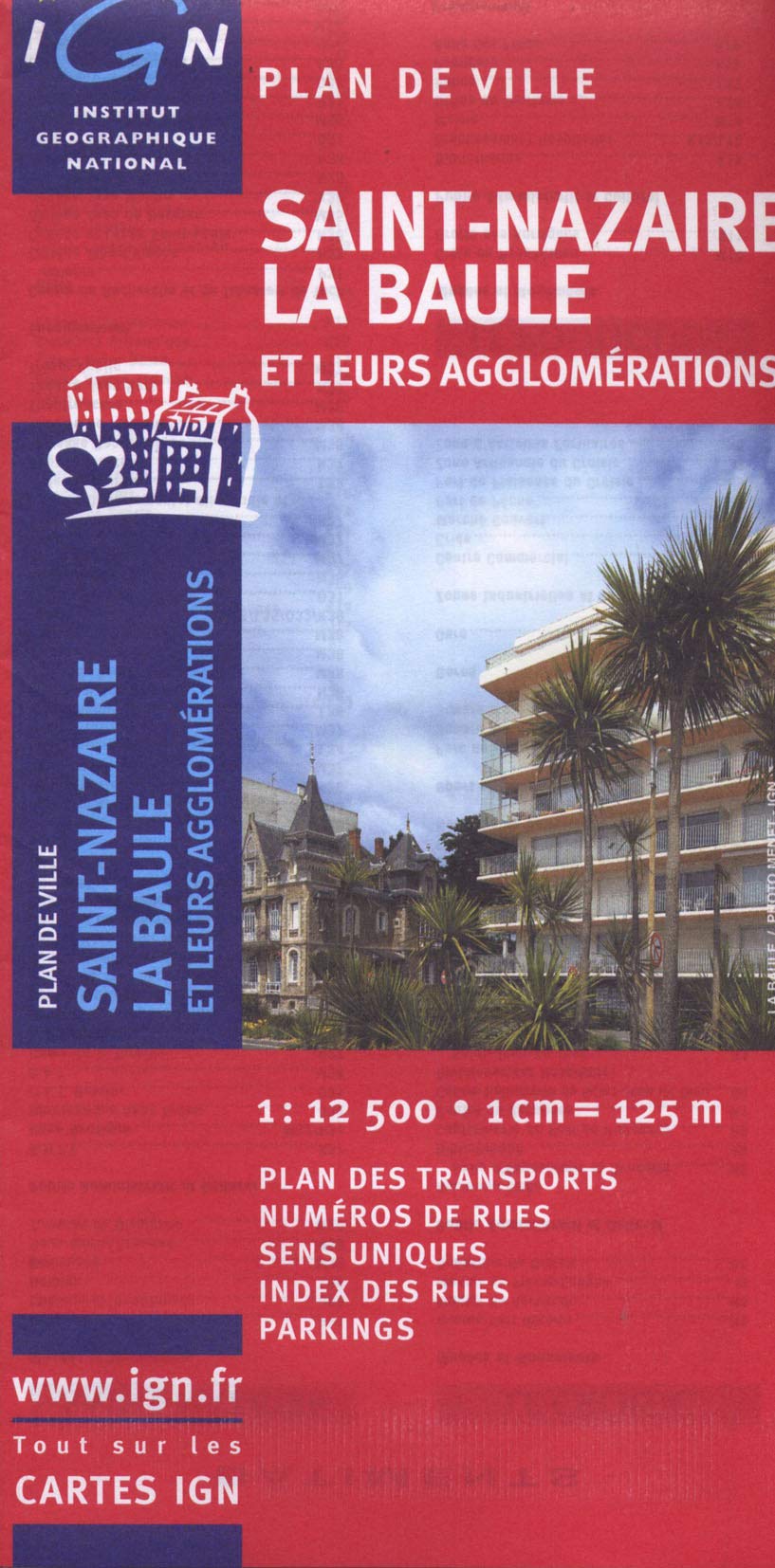 Saint Nazaire Plan de Ville 1 : 12 500 Leisure, Home & Garden