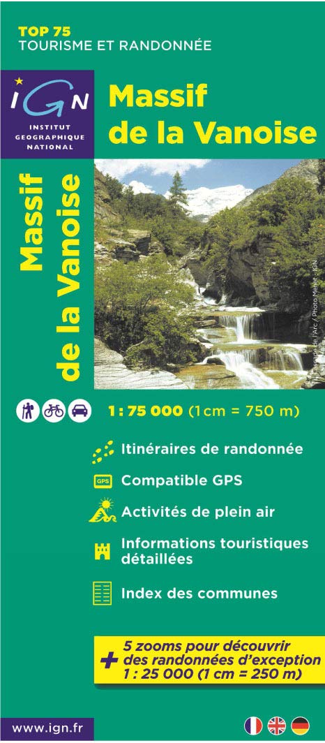 Massif De La Vanoise (75003): IGN.75003 (TOP 75, Band 75003) Geology & Geography