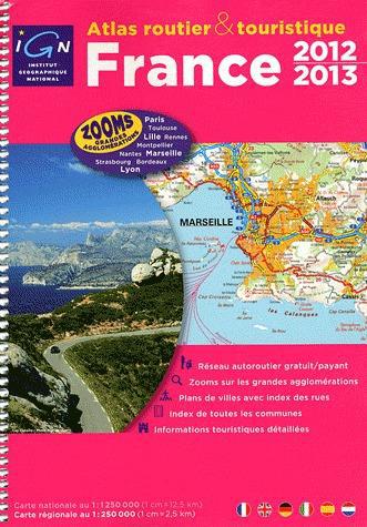 Atlas routier France 2012 : 1:250.000 Leisure, Home & Garden