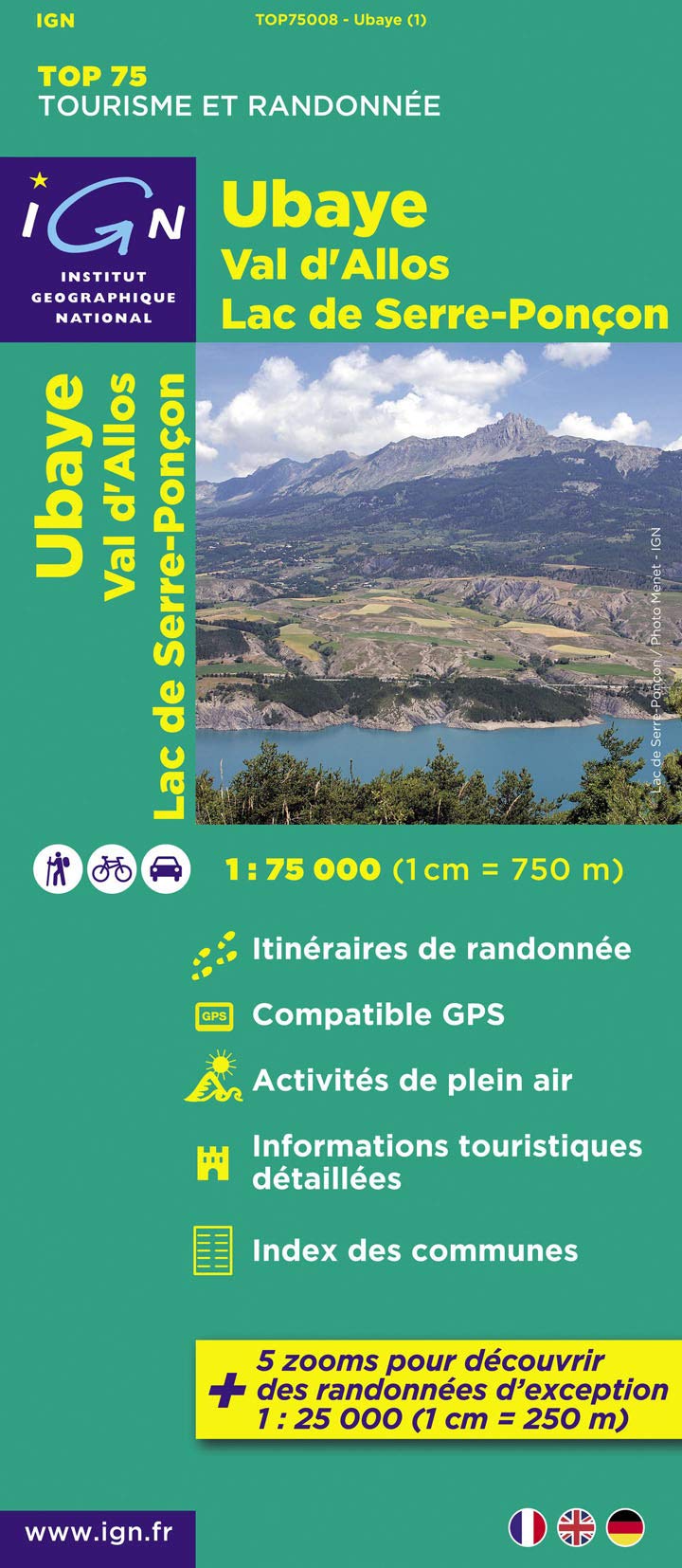 Ubaye / Val D'Allos / Lac De Serre-Poncon (75008) (TOP 75, Band 75008) Geology & Geography