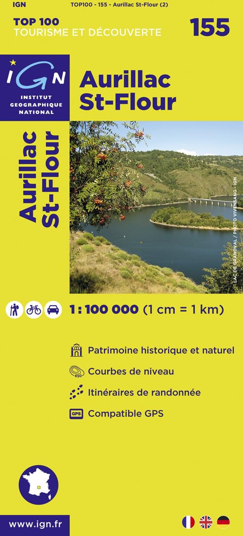 Product Image: IGN 1 : 100 000 Aurillac St-Flour