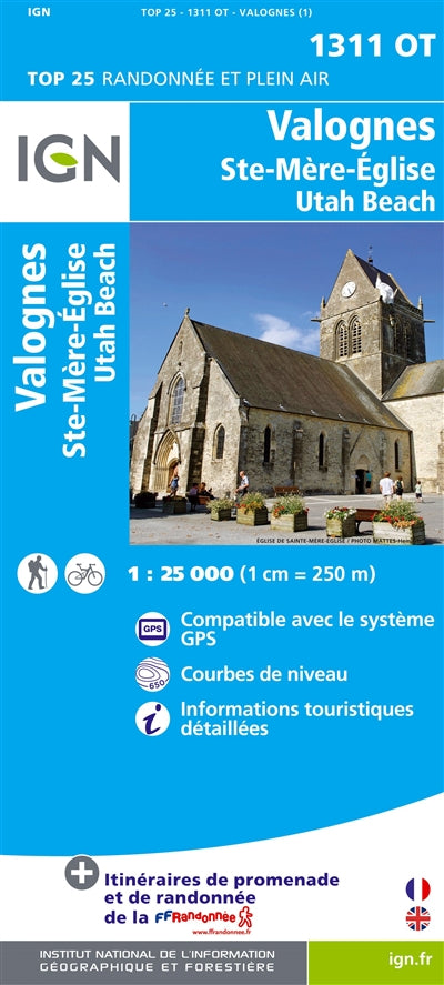 Product Image: Valognes, Ste-Mère-Eglise, Utah Beach : 1:25.000