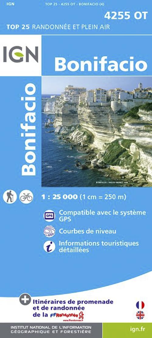 Korsika Bonifacio 1 : 25 000 (TOP 25) Leisure, Home & Garden