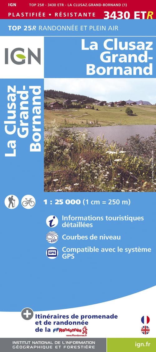 La Clusaz / Grand-Bornand (3430ETR) Geology & Geography