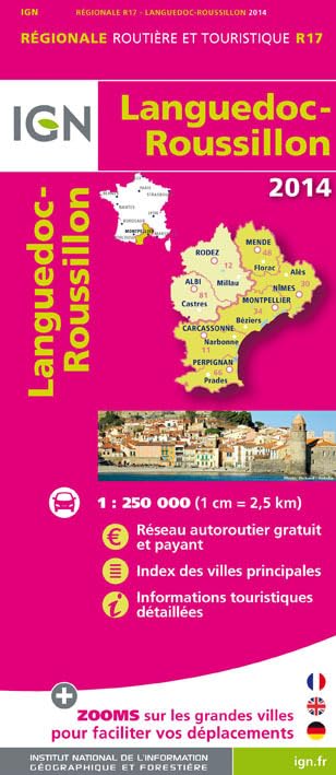 Languedoc - Roussillon (17) (Routier France régionale, Band 17) Leisure, Home & Garden
