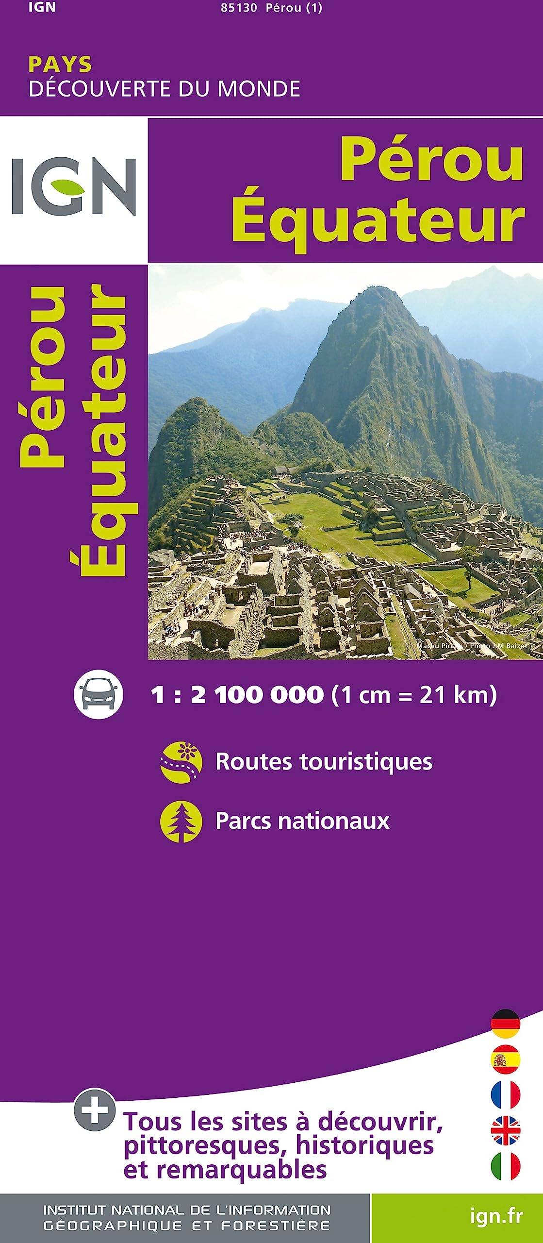 Peru - Ecuador (85130) (Découverte des Pays du Monde, Band 85130) Geology & Geography