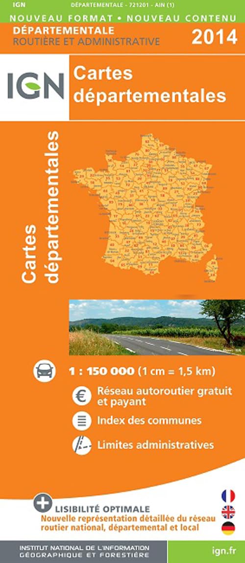 D49 MAINE-ET-LOIRE 1/150.000 (Routier France départementale, Band 721249) Geology & Geography