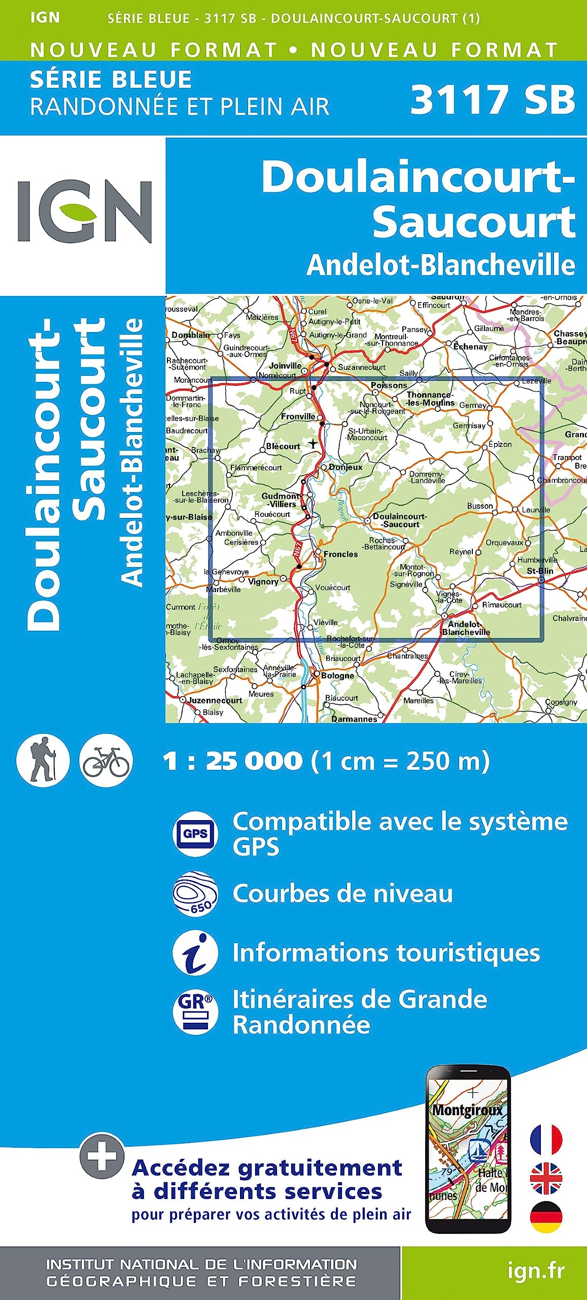 3117SB doulaincourt saucourt -andelot blancheville book