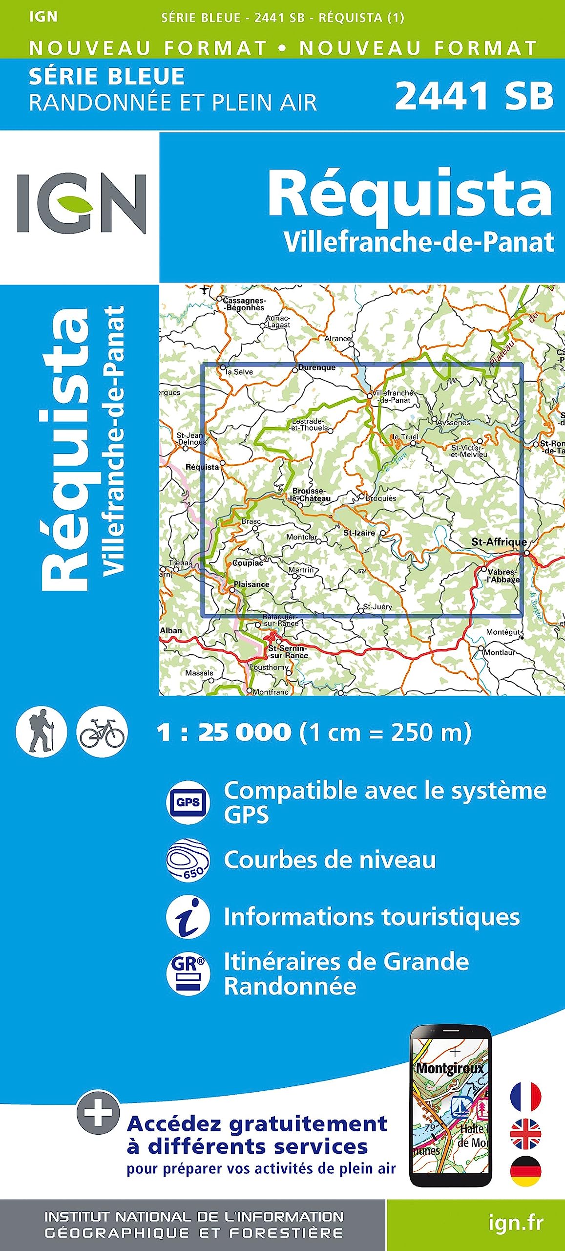 2441SB : Réquista/Villefranche-de-Panat book