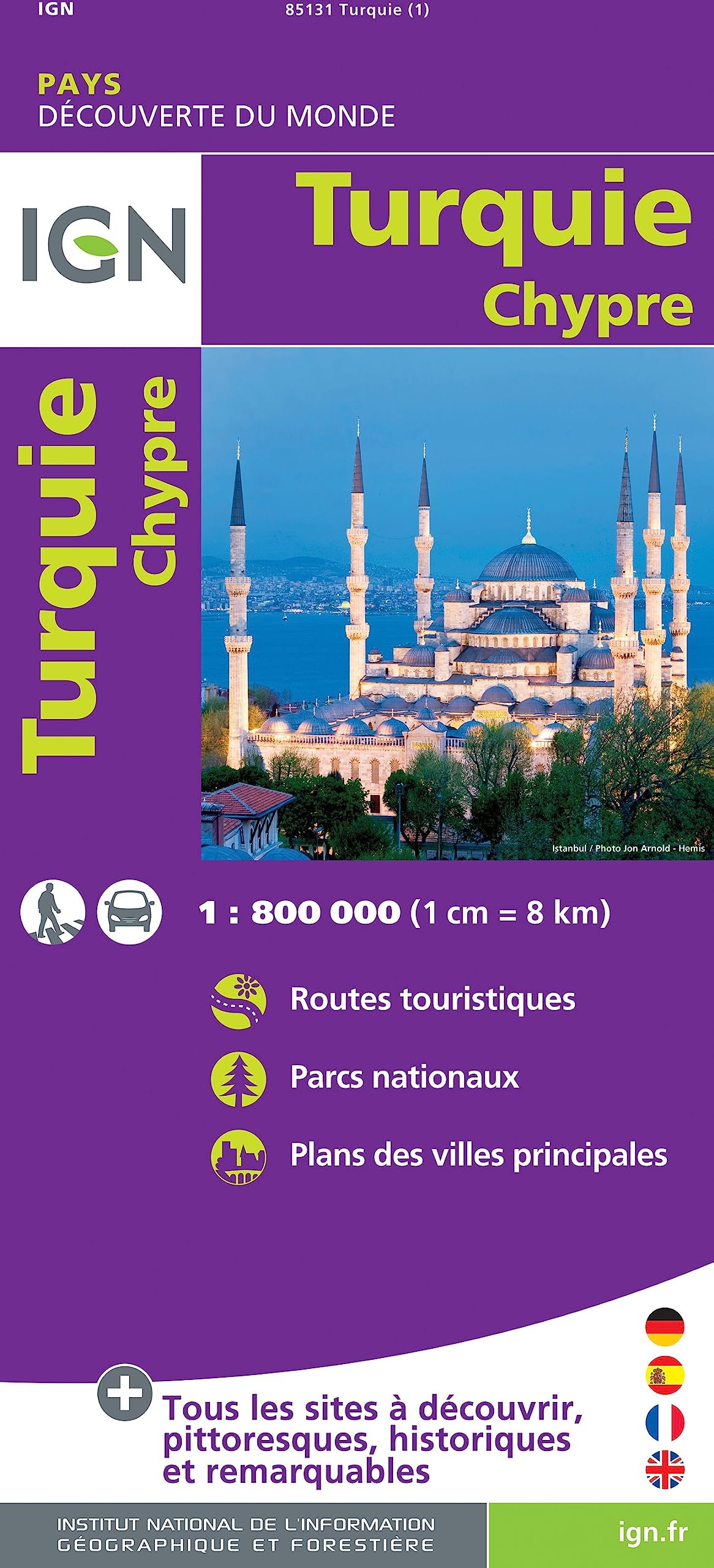 Turkey + Cyprus (85131) (Découverte des Pays du Monde, Band 85131) Geology & Geography