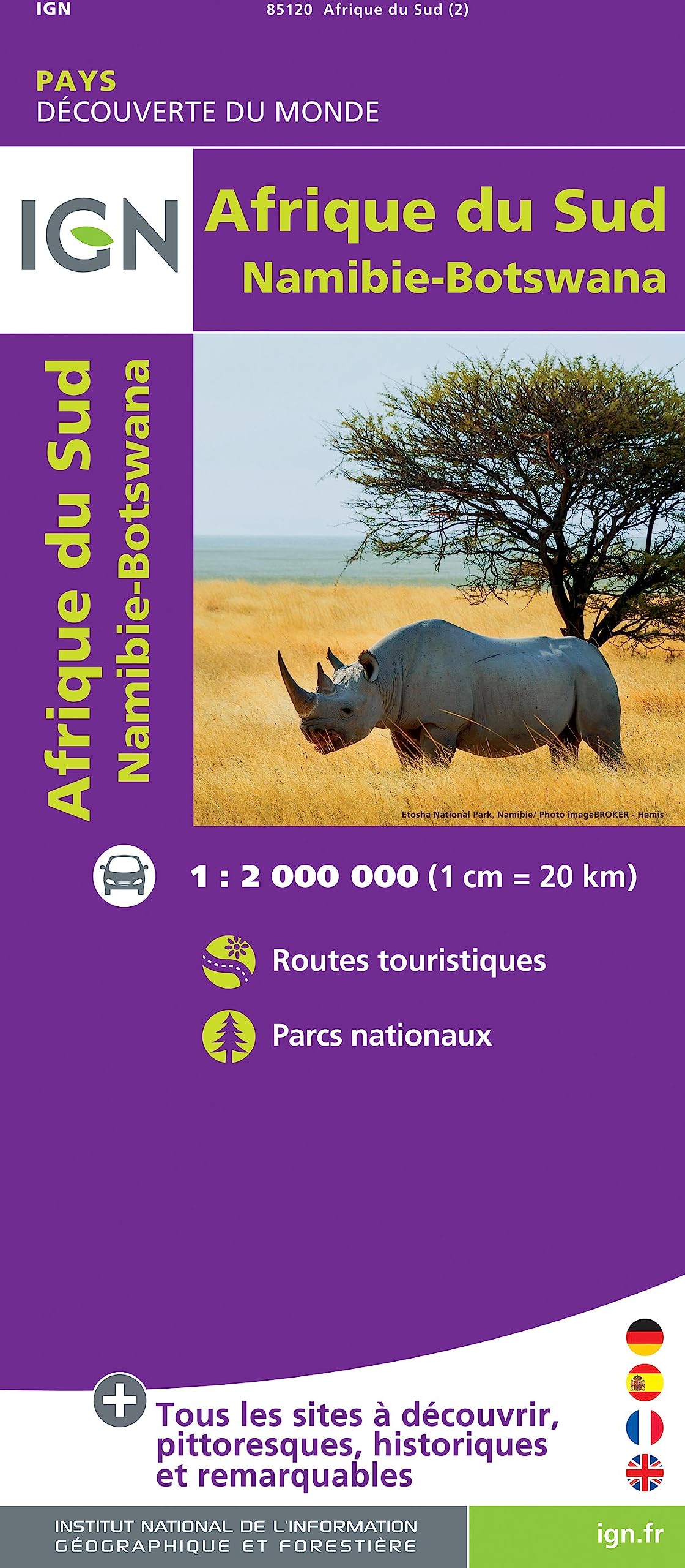 South Africa / Namibia / Botswana (85120) (Découverte des Pays du Monde, Band 85120) Geology & Geography