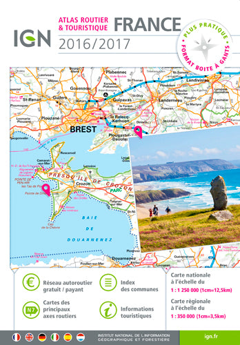 Atlas routier & touristique : 2016-2017 Leisure, Home & Garden