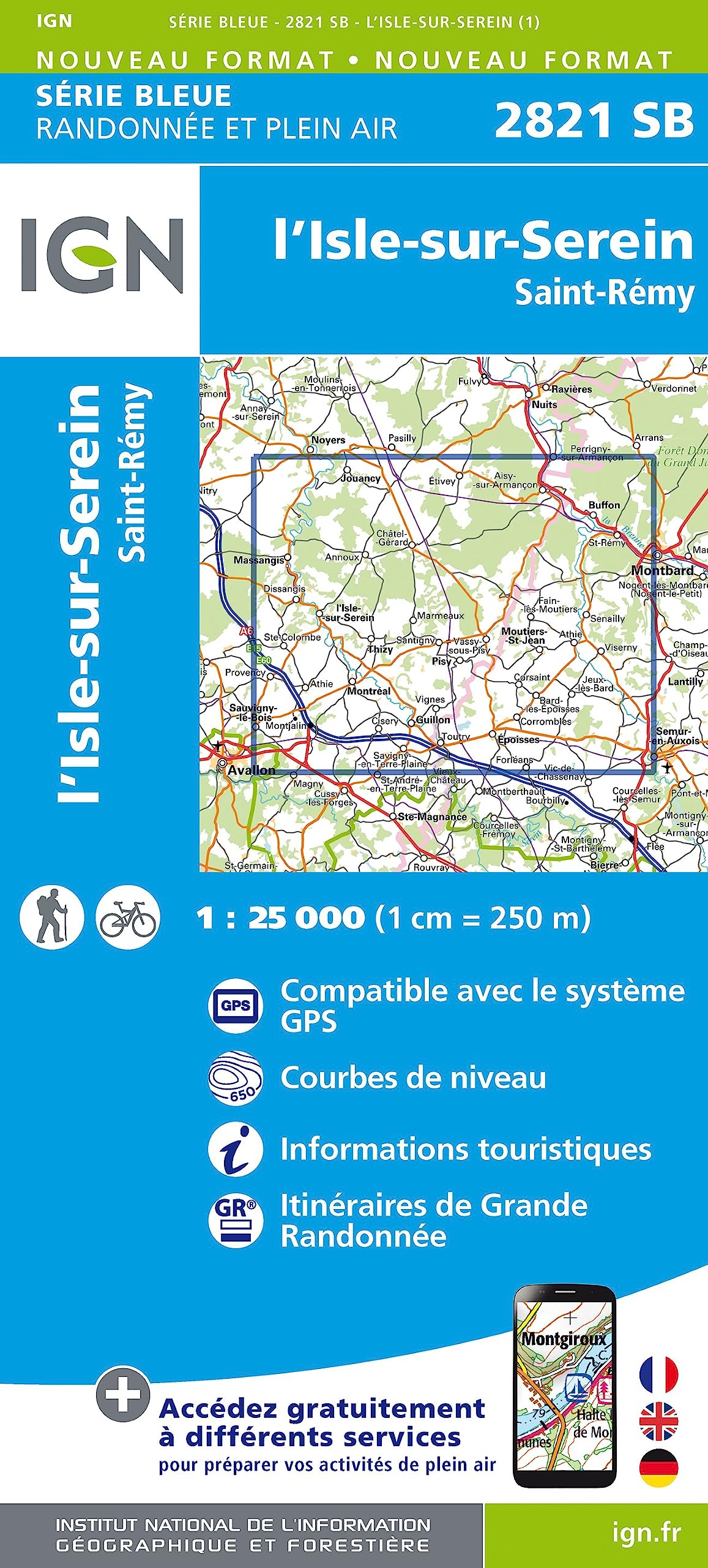 2821SB - l'Isle-sur-Serein.Saint-Remy book