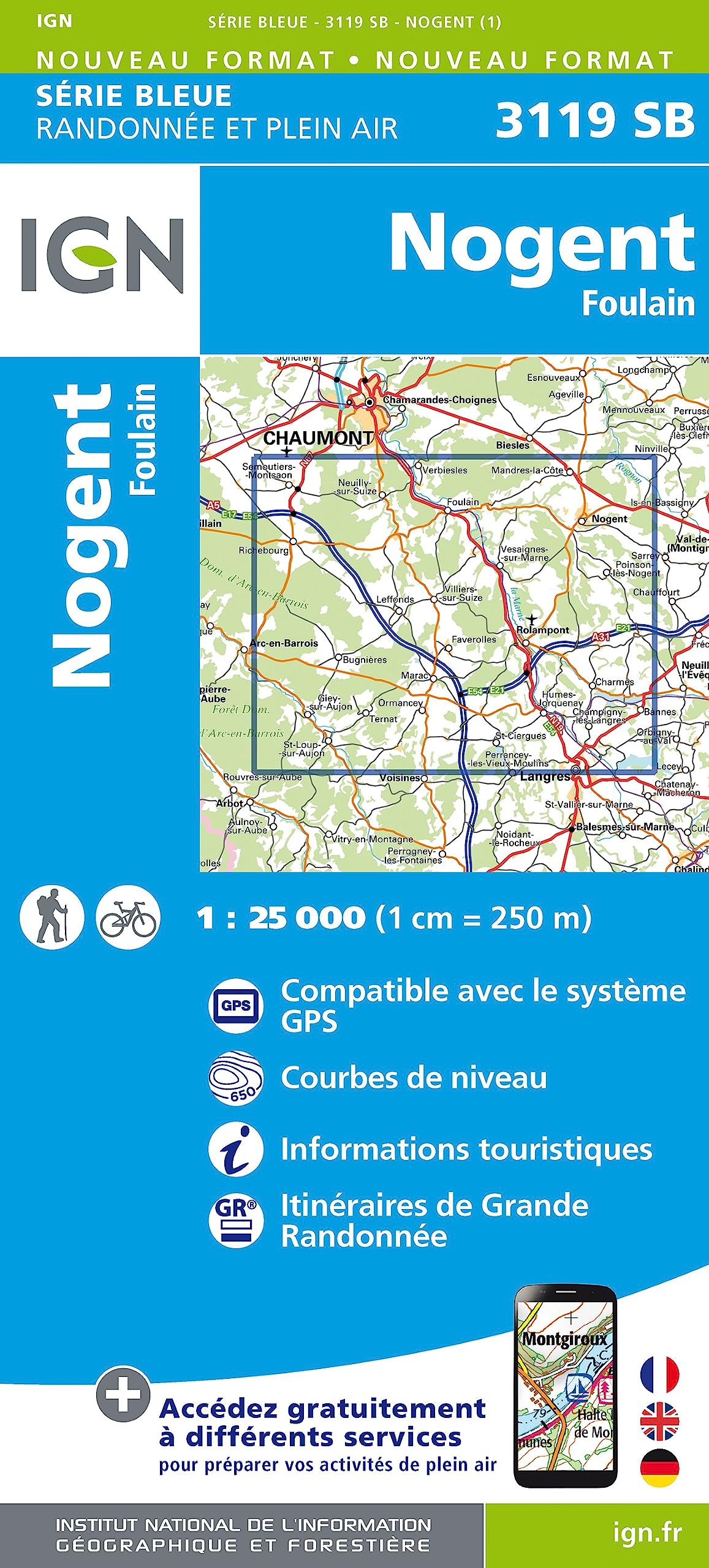 3119SB Nogent Foulain (Série Bleue, Band 3119) Leisure, Home & Garden