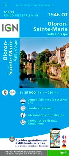 Oloron - Sainte-Marie - Vallée d'Aspe 1 : 25.000 book
