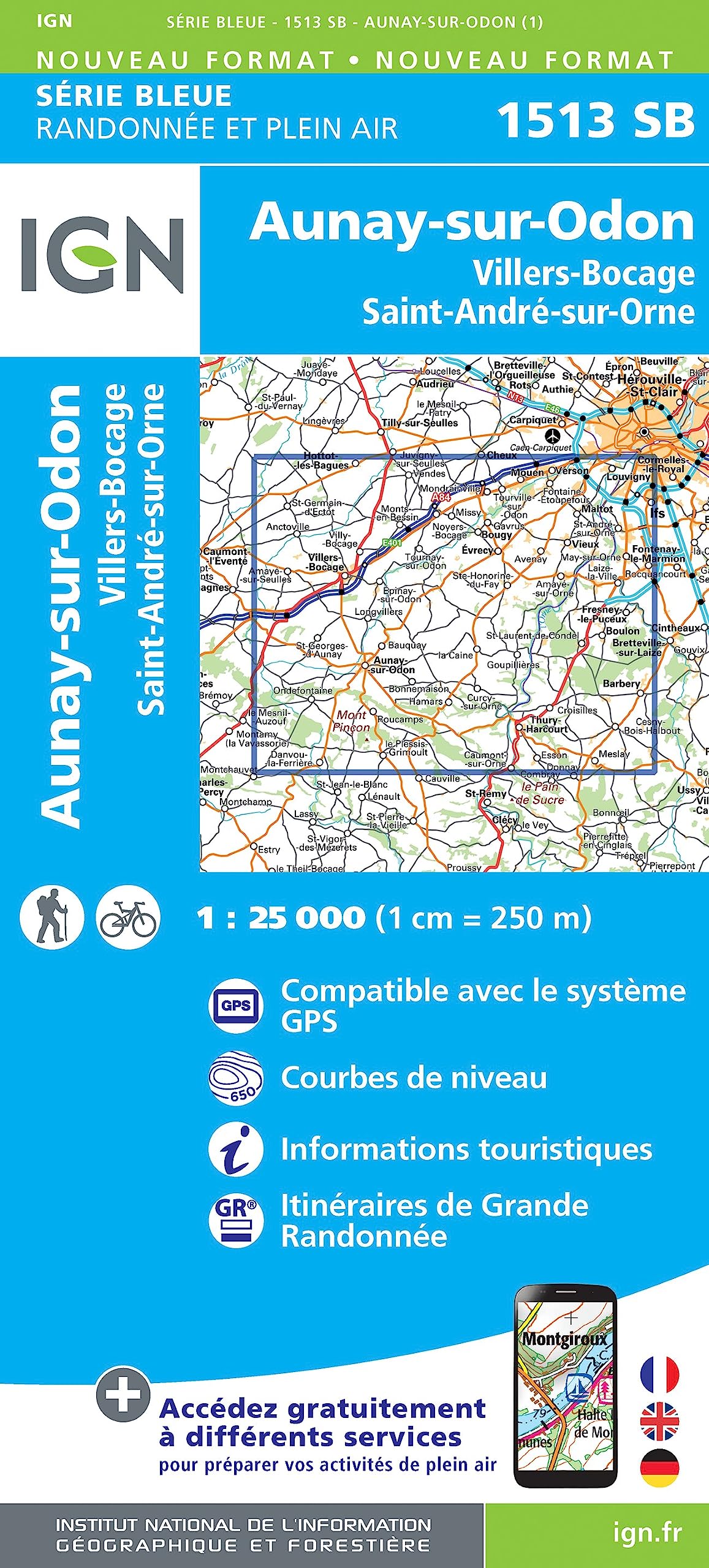 1513SB Aunay Sur Odon (Série Bleue, Band 1513) Leisure, Home & Garden