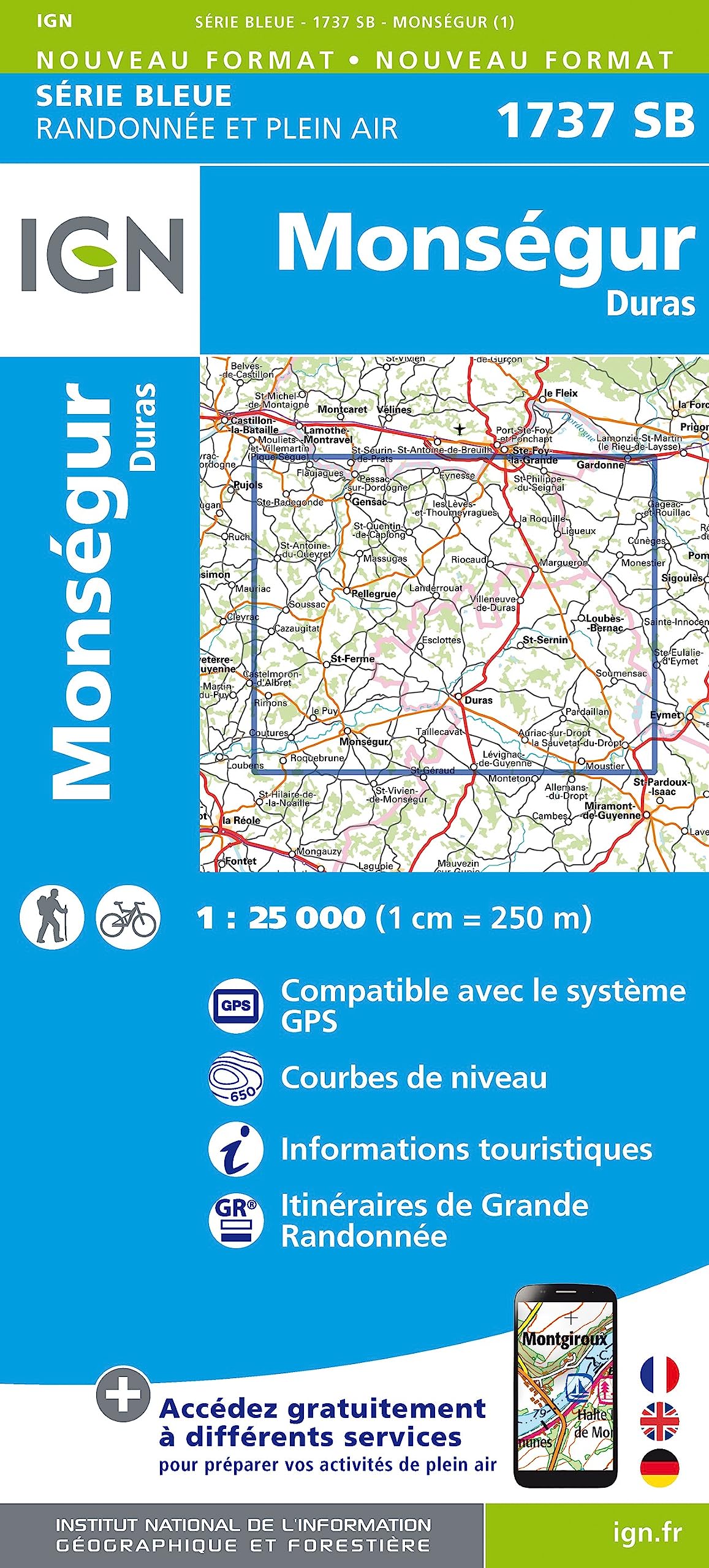 1737SB Monségur Duras (Série Bleue, Band 1737) Leisure, Home & Garden