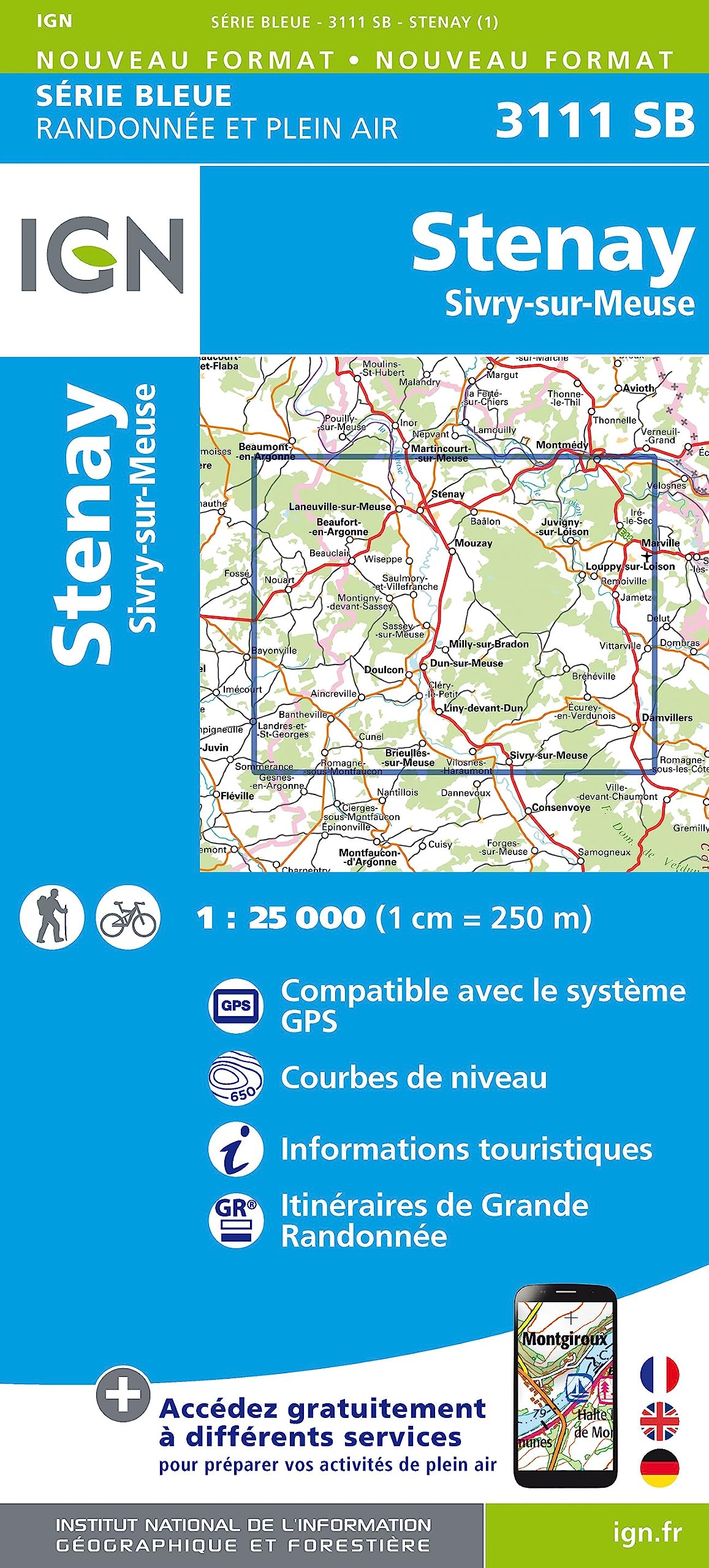 3111SB Stenay Sivry Sur (Série Bleue, Band 3111) Leisure, Home & Garden