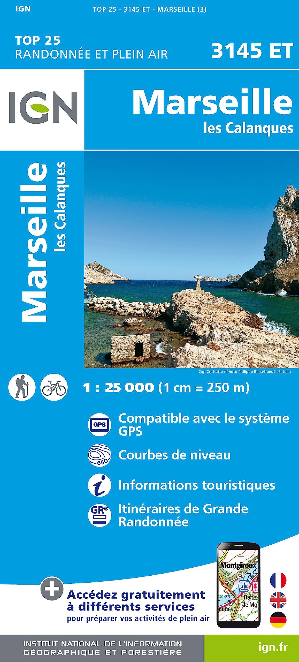 3145ET Marseille Calanqu (TOP 25) Leisure, Home & Garden