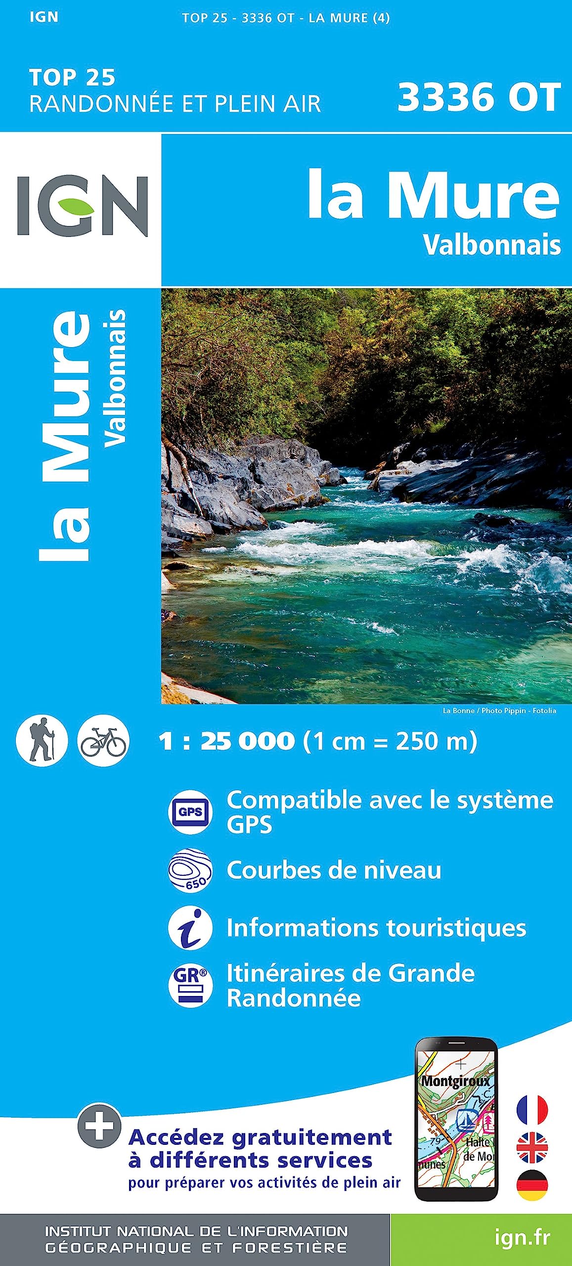 3336OT La Mure Valbonnai (TOP 25) Leisure, Home & Garden