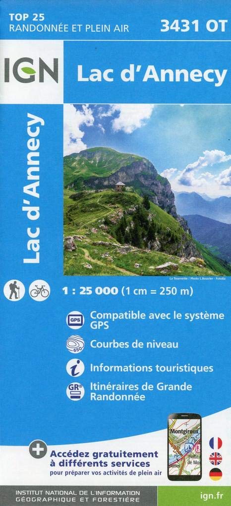 3431OT Lac d'Annecy (TOP 25) Leisure, Home & Garden