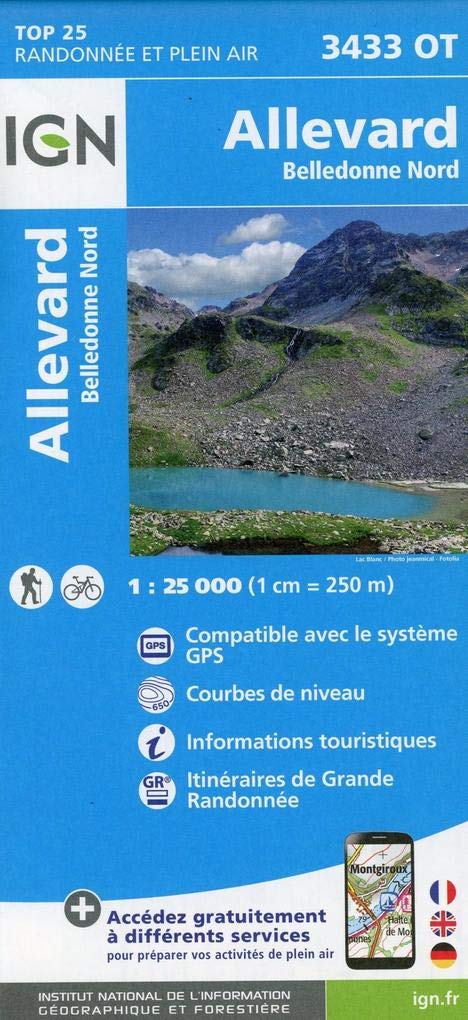 3433OT Allevard - Belledonne Nord (TOP 25) Leisure, Home & Garden