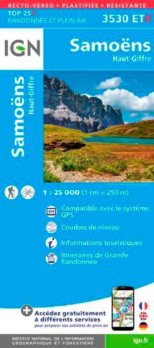 Samoëns / Haut-Giffre (3530ETR) (TOP 25R) Geology & Geography